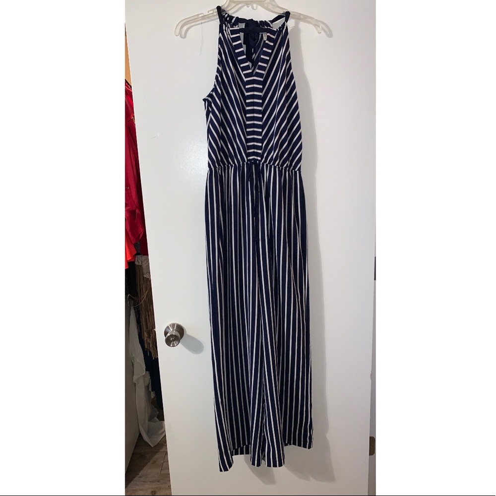 Navy Romper